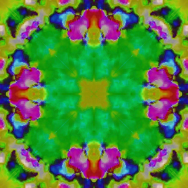 Mandala. Fraktal Prosedür Canlandırma ve Hazırlama.