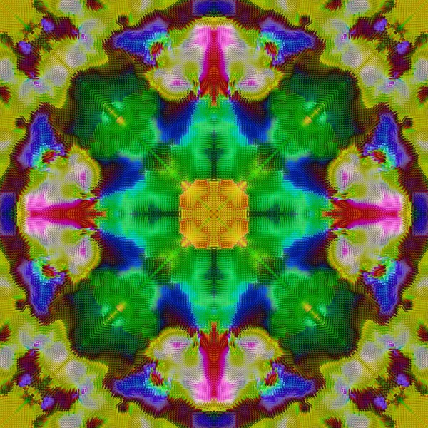 Mandala. Fraktal Prosedür Canlandırma ve Hazırlama.