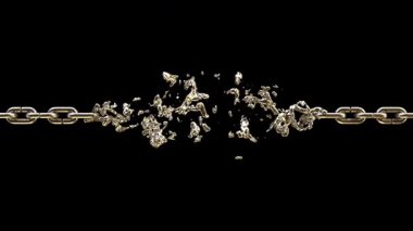 Zincir - 3d Simülasyon ve Alfa Kanalı ile Hazırlama