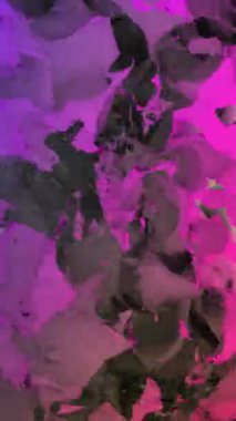 3 boyutlu sıvı simülasyonu, geometriye çevrildi ve renkli