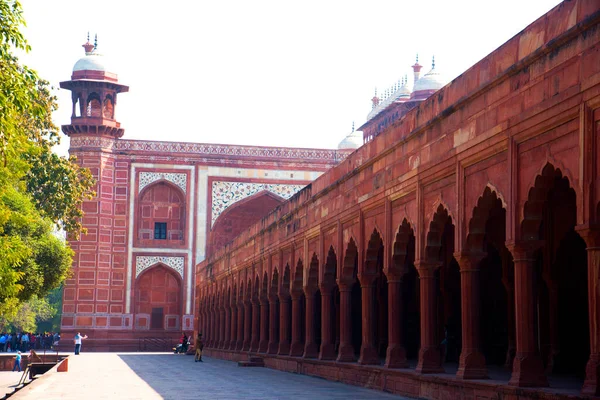 Premises Taj Mahal Agra India — Foto de Stock