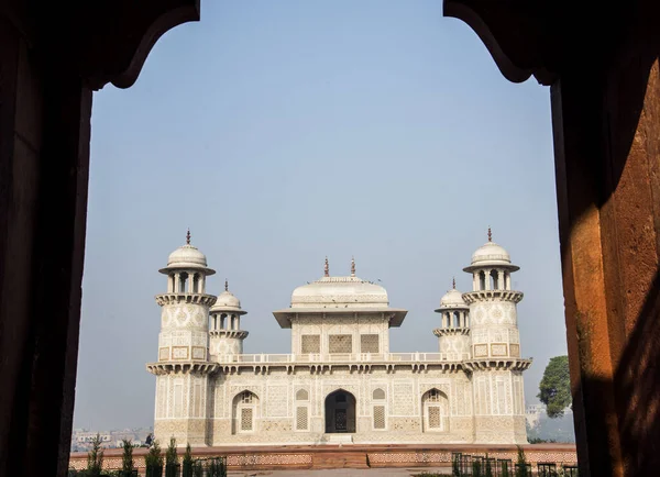 Túmulo Tmad Daulah Baby Taj Jewel Box Marcos Mais Famosos — Fotografia de Stock