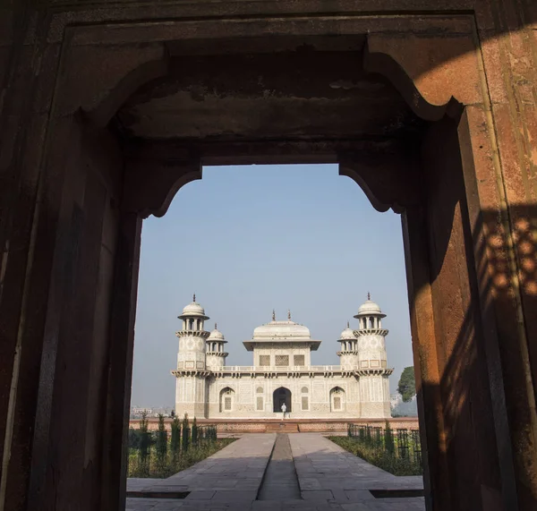 Tmad Daulah Baby Taj Vagy Jewel Box Sírja Agra India — Stock Fotó