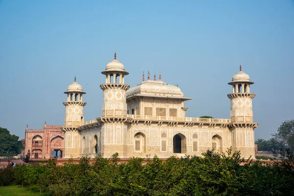 Túmulo Tmad Daulah Baby Taj Jewel Box Marcos Mais Famosos — Fotografia de Stock