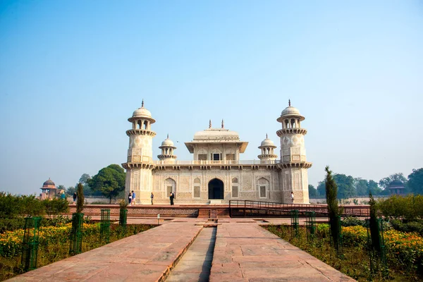 Túmulo Tmad Daulah Baby Taj Jewel Box Marcos Mais Famosos — Fotografia de Stock