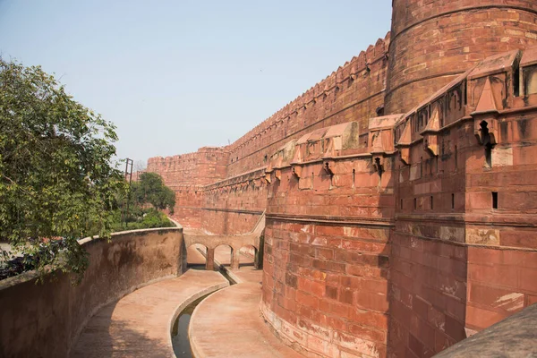 Wall of the Red Fort Agra, UNESCO World Heritage Site