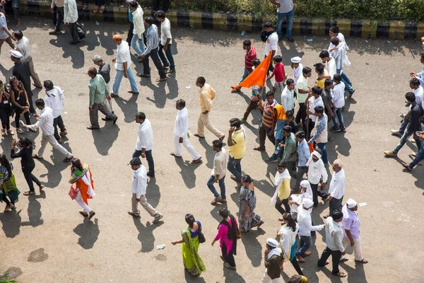 Amravati Maharashtra India 2016 Szeptember Tiltakozók Tüntetnek Maharashtrai Kormány Ellen — Stock Fotó