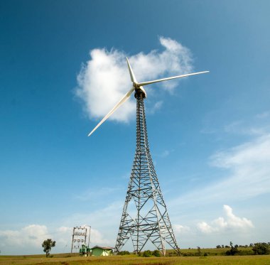 Sky and clouds background, India.