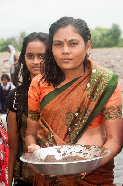 Akola Maharashtra Inde Septembre 2019 Des Femmes Hindoues Lors Une — Photo