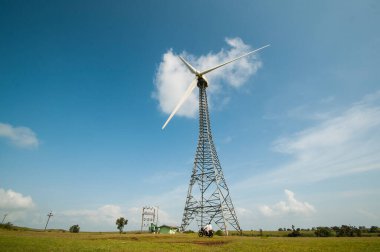 Yel değirmeni, rüzgar gücü Alternatif enerji kaynakları. 