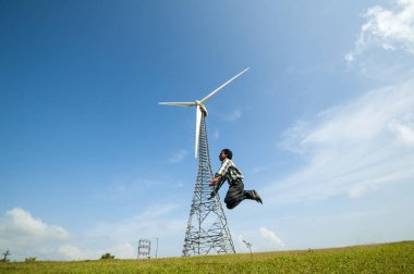 CHIKHALDARA, MAHARASHTRA, INDIA 18 Eylül 2019: Tanımlanamayan turist ziyareti ve Maharashtra 'daki popüler turizm beldesi, tepe istasyonlarında doğanın tadını çıkarmak.