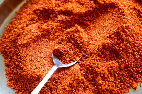 Background Spicy Chili Powder — Stock Photo, Image