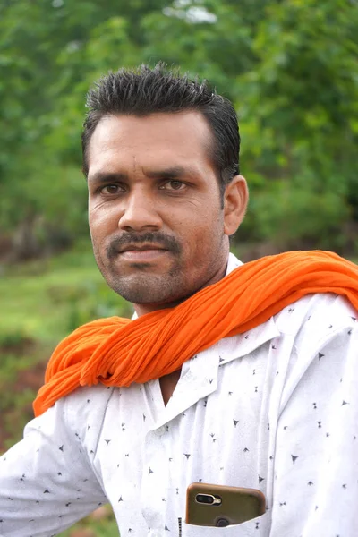 Chikhaldara Maharashtra India Czerwca 2020 Portret Niezidentyfikowanych Szczęśliwych Indian Wiejskich — Zdjęcie stockowe