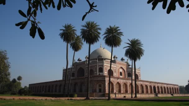 Tombe Humayun Tombe Humayun Est Des Monuments Les Célèbres Delhi — Video