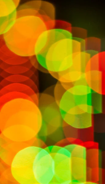 Fondo Abstracto Festivo Con Luces Desenfocadas Bokeh Luz Bokeh Fotografía —  Fotos de Stock