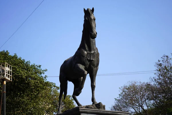 Statua Kala Ghoda Mumbai — Foto Stock