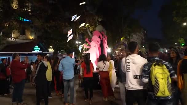 Mumbai Inde Fevrier 2020 Visiter Apprécier Kala Ghoda Arts Festival — Video