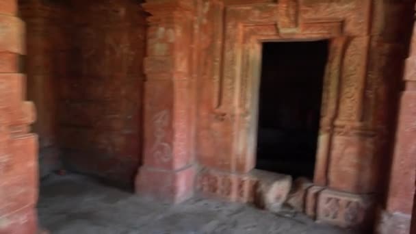 Oude Tempel Het Dorp Maharashtra — Stockvideo