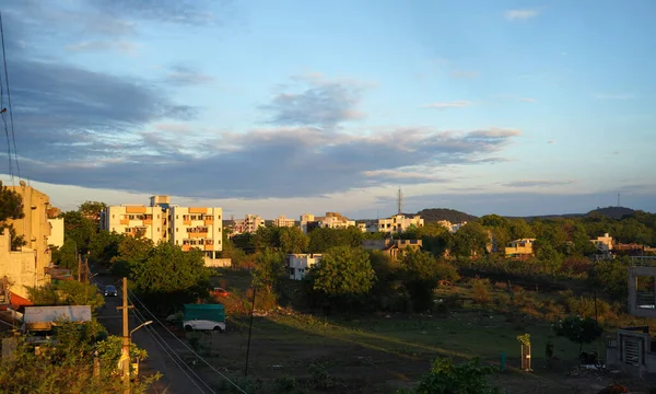 Cityscape India Growing City — Stock Photo, Image