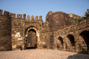 Devgiri Kalesi veya Daulatabad Kalesi, Aurangabad, Maharashtra, Hindistan.