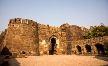 Devgiri Kalesi veya Daulatabad Kalesi, Aurangabad, Maharashtra, Hindistan.