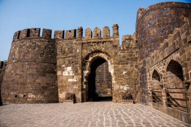 Devgiri Kalesi veya Daulatabad Kalesi, Aurangabad, Maharashtra, Hindistan.