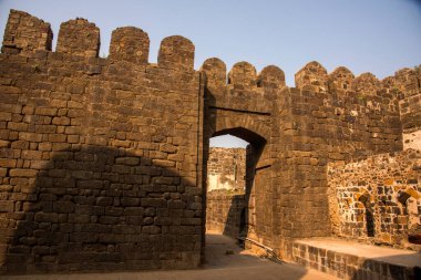 Devgiri Kalesi veya Daulatabad Kalesi, Aurangabad, Maharashtra, Hindistan.