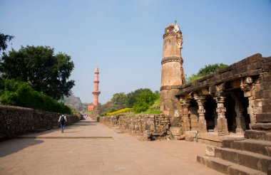 Devgiri Kalesi veya Daulatabad Kalesi, Aurangabad, Maharashtra, Hindistan.