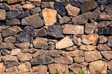 Antik taş duvar arka planı.