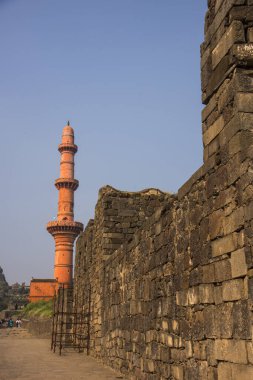 Devgiri Kalesi veya Daulatabad Kalesi, Aurangabad, Maharashtra, Hindistan.