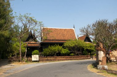 Tayland 'ın tarihsel olarak önemli yapılarının bölgeye yayıldığı Antik Siyam..