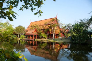 Tayland 'ın tarihsel olarak önemli yapılarının bölgeye yayıldığı Antik Siyam..