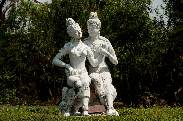 Tayland 'ın tarihsel olarak önemli yapılarının bölgeye yayıldığı Antik Siyam..