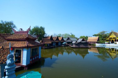 Antik Siyam olarak da bilinen Antik Şehir, Samut Prakan, Tayland.