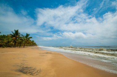Mararikulam kumsalı, Alappuzha, Kerala, Hindistan