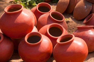 Toprak tenceresinin soyut arkaplanı.