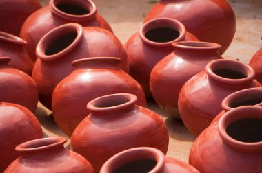 Toprak tenceresinin soyut arkaplanı.