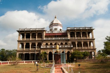 Rameswaram, Hindistan 'da terk edilmiş bir saray.