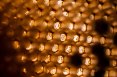 Bal peteğinin dokusu ve deseni, soyut arkaplan