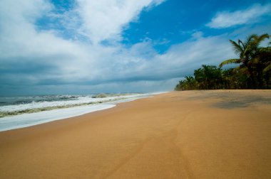 Mararikulam kumsalı, Alappuzha, Kerala, Hindistan
