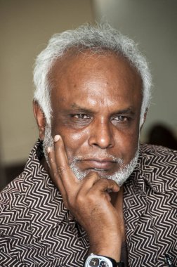 Sosyal aktivist portresi, Hindistan.