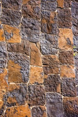 Taş bloklar tuğla duvar desenli arkaplan