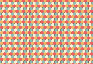 İzometrik seamless modeli. geometri desen arka plan. vektör hisse senedi.