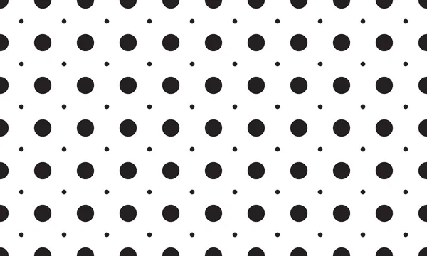 Black dot seamless pattern design. seamless pattern design. vector stock. — Stock Vector