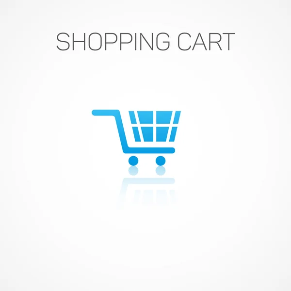 Carrito de compras logo  . — Vector de stock