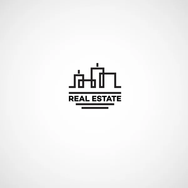 Real estate agency. — Stock Vector