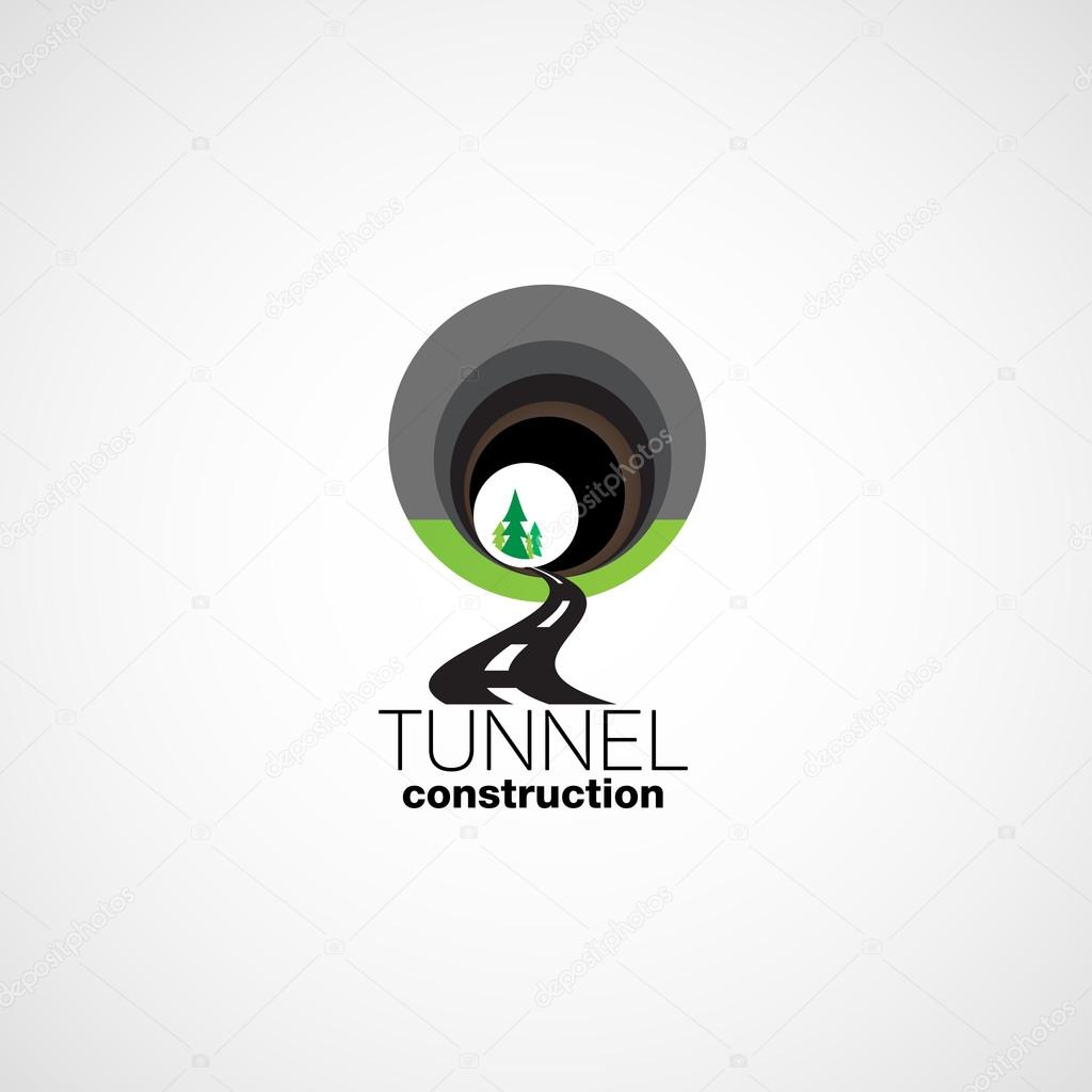 Construction of tunnels.