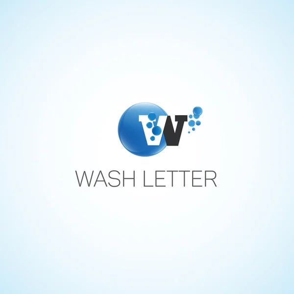 Laundry logo Vektor Stok, Ilustrasi Laundry logo Bebas Royalti ...
