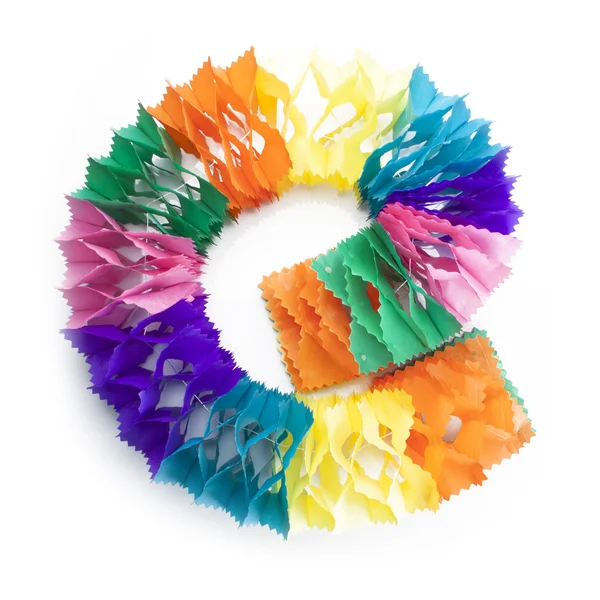 Party decorations garland — Stock Photo, Image