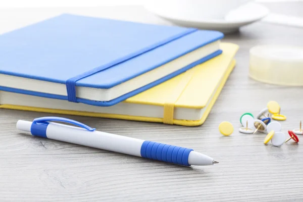 ofis malzemeleri kalemle mavi plastik top 